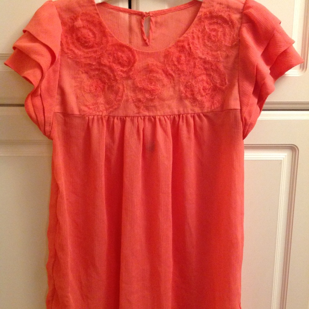 Short sleeve blouse